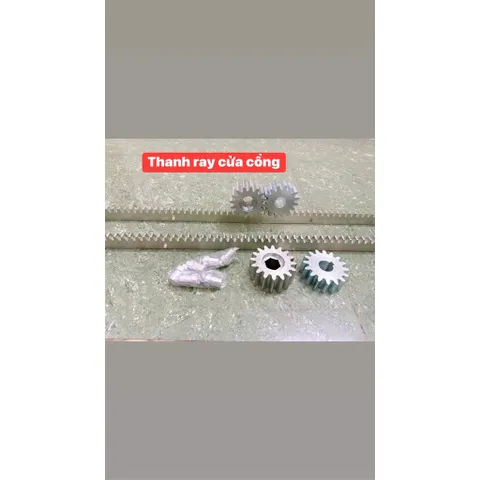 Thanh Răng Cho Ray Cửa Tự Động Thiết Kế Thông Minh Chắc Chắn Dễ Sử Dụng - Modul 4 10x30x1000 + Bánh Nhông 12R/ 14R/ 16R.