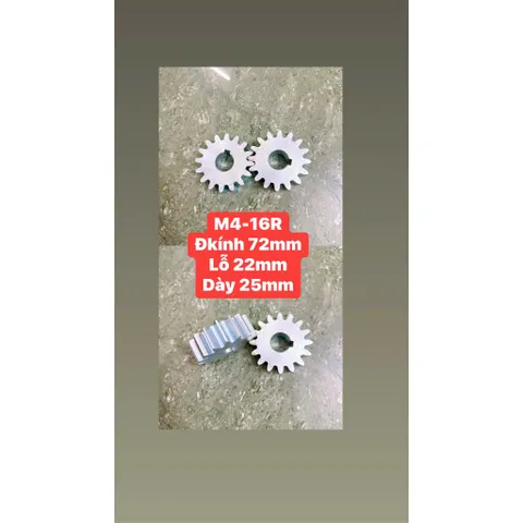 Thanh Răng Cho Ray Cửa Tự Động Thiết Kế Thông Minh Chắc Chắn Dễ Sử Dụng - Modul 4 10x30x1000 + Bánh Nhông 12R/ 14R/ 16R.