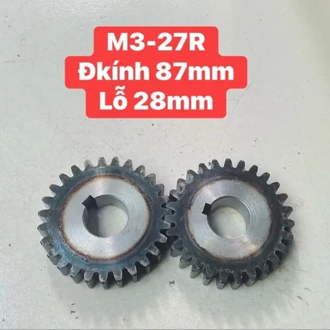 Nhông Ép Mía Siêu Sạch M2.5-28R / M2.5-32R / M3-23R / M3-21R / M3-24R / M3-27R .Lỗ 28mm. Dày 20mm