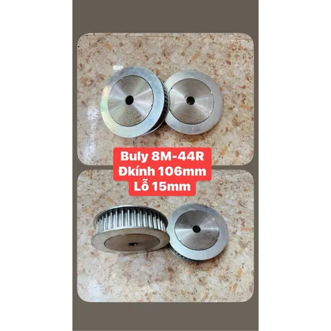Puly 8M - 16R/18R/20R/22R/24R/25R/26R/28R/30R/32R/34R/36R/38R/40R/50R/56R/60R Rộng-Dùng Cho Dây Đai 25mm