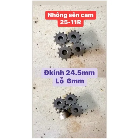 Nhông - Xích Sên Cam - 9Răng Đến 38Răng. Thiết Kế Nhỏ Gọn Chắc Chắn. Hàng Chất Lượng Cao.