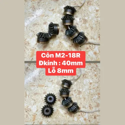 Nhông Côn Modul 2-18 Răng Đến 30 Răng, Chất Liệu 45C Nhỏ Gọn Tiện Dụng Cho Người Dùng