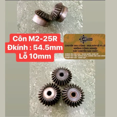 Nhông Côn Modul 2-18 Răng Đến 30 Răng, Chất Liệu 45C Nhỏ Gọn Tiện Dụng Cho Người Dùng
