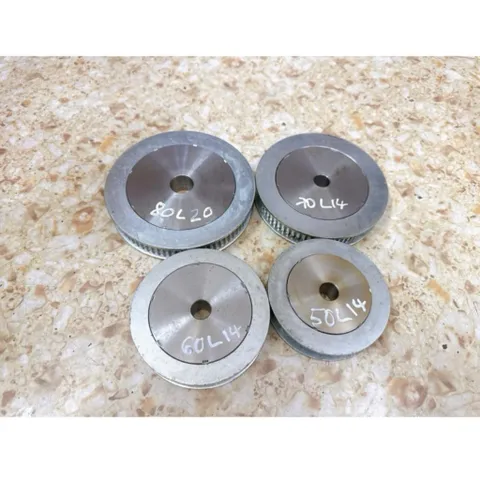 Puly 5M- 50R / 60R / 70R / 80R / 90R / 100R .Rộng 20mm - Dùng Cho Dây Đai Bản 15mm Chất Liệu Thép.