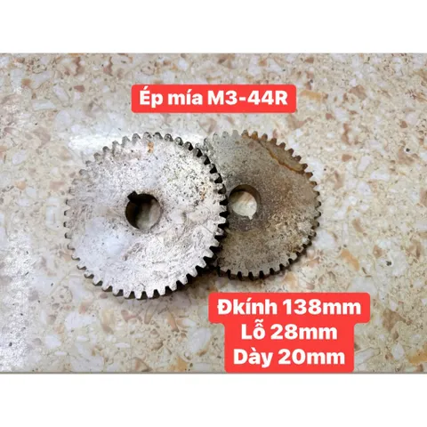 Nhông Ép Mía Siêu Sạch M3-44R, Đkính 138mm , Lỗ 28mm|A Tày Chain Since 2008