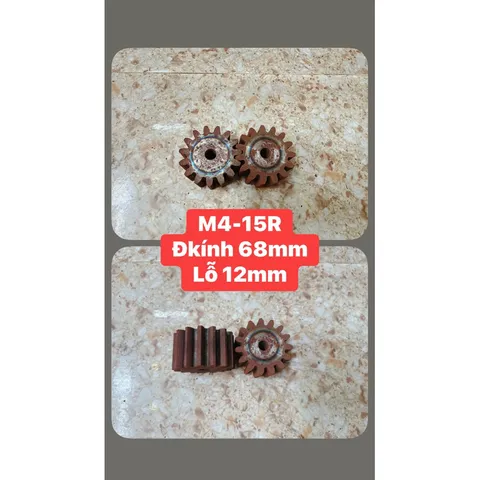 Nhông Modul 4 -14Răng/ 15Răng/ 16 Răng/ 18Răng/ 19Răng/ 20Răng / 30Răng. Dày 40mm Thiết Kế Nhỏ Gọn Chất Lượng Cao