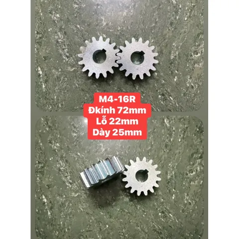 Nhông motor cửa cổng 12R / 14R / 16R - Phụ kiện cửa cổng.