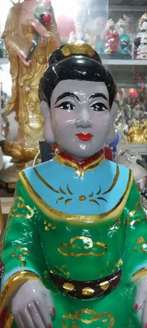 [HCM] TƯỢNG BÀ ĐEN BẰNG ĐẤT NUNG CAO 40CM