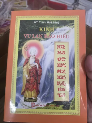 SỔ TAY KINH VU LAN BÁO HIẾU BÌA VÀNG