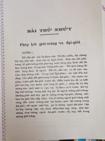 Sổ tay Tài liệu trụ trì -  Thích Thiện Hòa