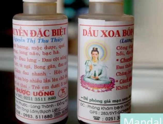 10 CHAI Dầu xoa bóp gia truyền Nguyễn Thị Thu Thủy làm giảm đau nhức xương khớp 842125