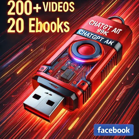 USB 16gb DẠY CHATGPT,AI - DỄ HIỂU, ỨNG DỤNG NGAY tặng kèm EBOOK