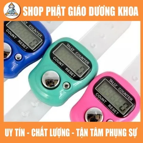 10 cái Máy đếm số niệm Phật 1011  máy bấm số (màu ngẫu nhiên)  DƯƠNG KHOA SHOP