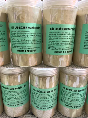 Bột chuối xanh nguyên chất 100% - 500g
