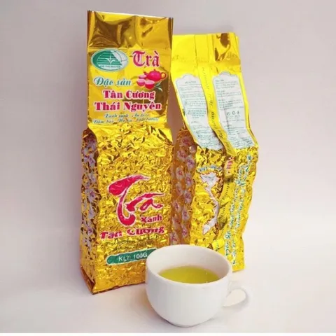 Trà Búp Thái Nguyên Gói 50g Dùng Đi Lễ Tết, Cúng Viếng, Tháp Bánh Tiện Dụng