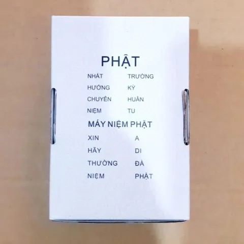Tặng sạc, Máy Niệm Phật Hình Giọt Nước nghe pháp chất lượng cao