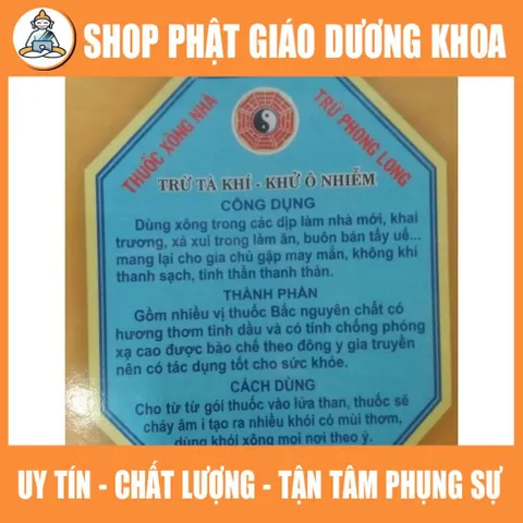Gói Thuốc xông nhà phong thủy Thiên Phúc VÀNG