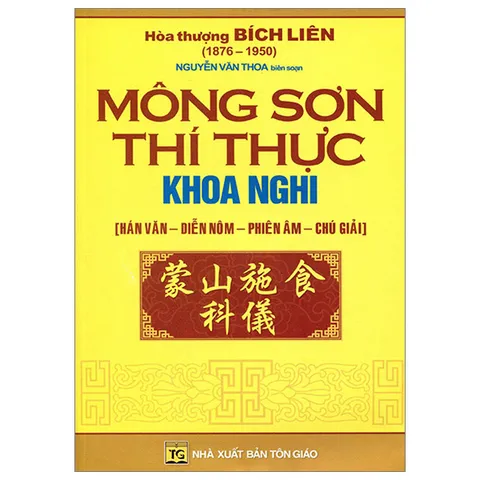 SỔ TAY SÁCH  Mông Sơn Thí Thực Khoa Nghi tn69