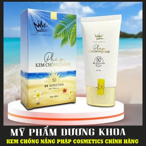 Kem chống nắng PHÁP cosmetics - Hàng Xịn Kem Chống Nắng cao cấp Pháp Cosmetic SPF50+ HK52 039-8142_241