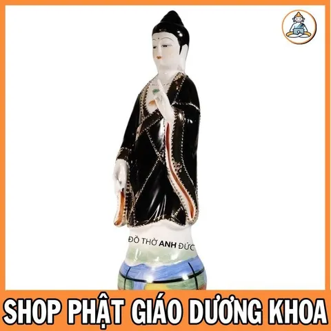 Tượng mẹ địa mẫu diêu trì 40cm thánh mẫu gốm sứ cực đẹp