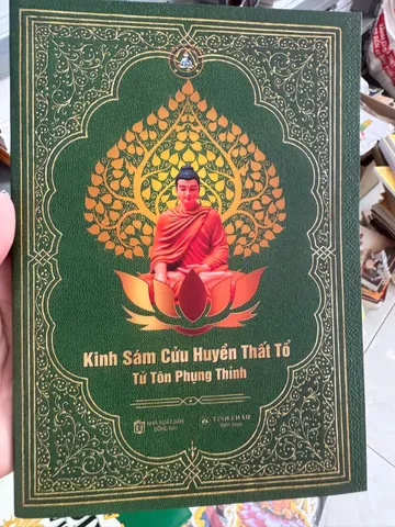 SỔ TAY KINH SÁM CỬU HUYỀN THẤT TỔ - BÌA XANH
