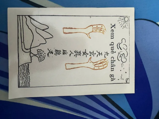 SỔ TAY XEM QUẺ CHÂN GÀ 50K