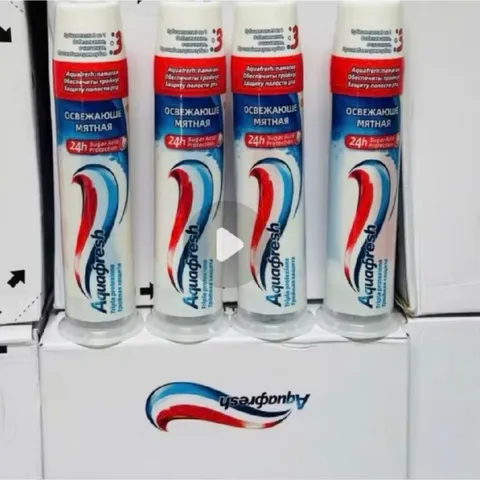 [Chính hãng] Kem Đánh Răng AquaFresh - Dạng Ống -100ml