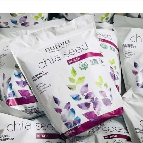 Hạt Chia Hữu Cơ Nutiva Mỹ 907g - Bí Quyết Giảm Cân, Giữ Dáng Tự Nhiên
