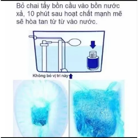 Cốc thả bồn cầu hoặc bình thả két nước màu cam hương hoa Hàn Quốc 842630