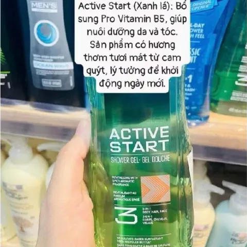 (MẪU MỚI 2024) Sữa tắm gội rửa mặt nam 3in1 400ml