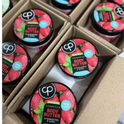 Bơ dưỡng ẩm Cosmepick Body Butter là dòng dưỡng thể thuần chay cấp ẩm sâu cho da rất khô 200ml 842667