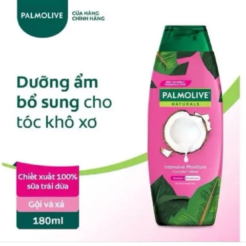 Dầu gội xả 2in1 Palmolive chiết xuất thiên nhiên Chai 180ml