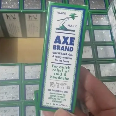 Dầu cây búa Singapore hay Dầu gió trắng Axe Brand Universal Oil (chai 14ml) 842665