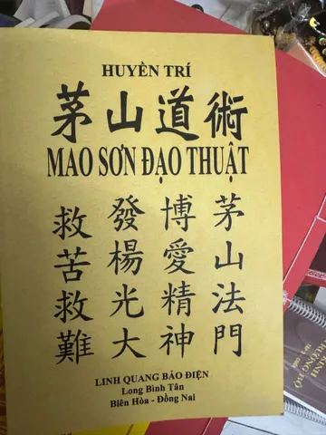 SỔ TAY MAO SƠN ĐẠO THUẬT