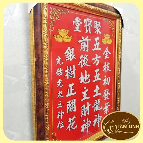 Rẻ Nhất Thị Trường Bài Vị Thần Tài Thổ Địa - Mang Lại May Mắn Cho Gia Chủ