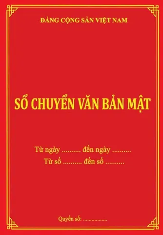 SỔ CHUYỂN VĂN BẢN MẬT 0398-142-241