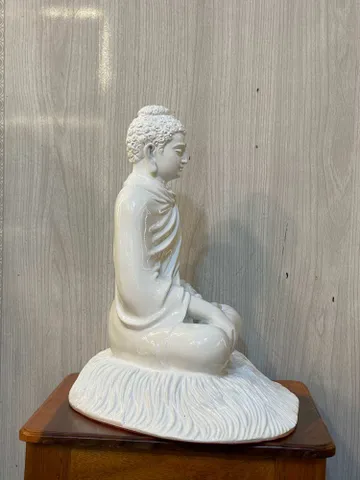 TƯỢNG BỔN SƯ THÍCH CA TOÀ RƠM 30cm
