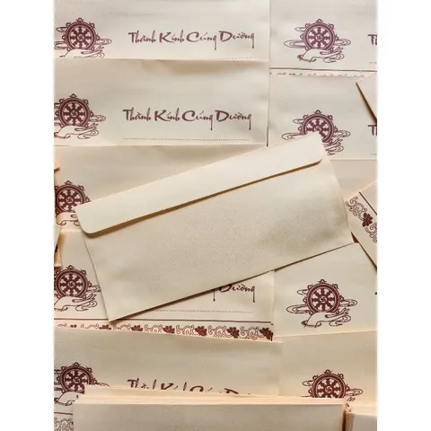 BAO THƠ CÚNG DƯỜNG THƯỜNG - SẤP 100 BAO THƯ THÀNH KÍNH CÚNG DƯỜNG SIÊU ĐẸP