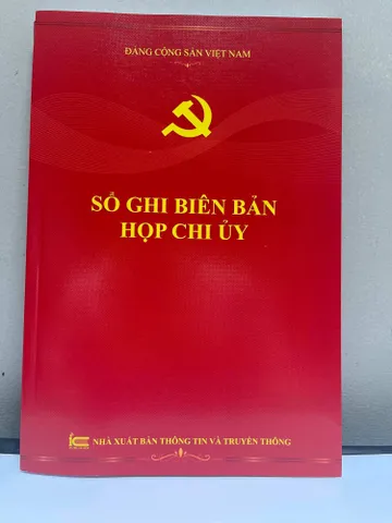 SỔ GHI BIÊN BẢN HỌP CHI UỶ-160trang