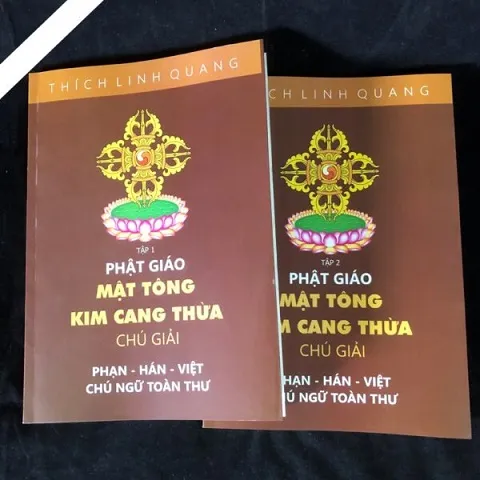 Sổ tay MẬT TÔNG KIM CANG THỪA CHÚ GIẢI bộ 2 tập  - thích linh quang SÁCH DƯƠNG KHOA 0398-142-241