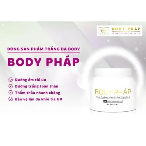 KEM BODY PHÁP COSMETICS SIÊU TRẮNG