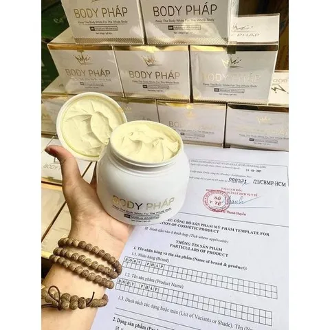 KEM BODY PHÁP COSMETICS SIÊU TRẮNG