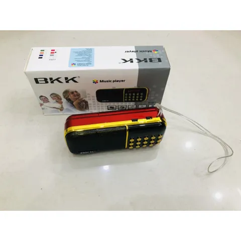 CÓ CỐC - Loa Nghe Nhạc Usb Thẻ Nhớ 2 Pin bền BKK-851 - Loa nghe thẻ nhớ FM, loa nghe pháp - Tặng Cốc sạc, không kèm thẻ DL92