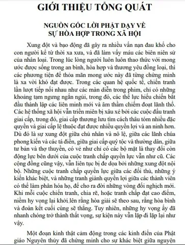 Sổ tay Sách - Lời Phật Dạy Về Sự Hòa Hợp Trong Cộng Đồng Và Xẫ Hội Hợp Tuyển Từ Kinh Tạng Pali 0398-142-241