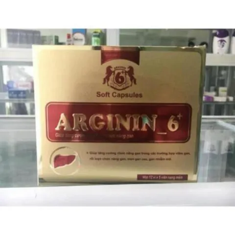 Viên uống bổ gan, mát gan Arginin 6+ tăng cường chức năng gan hiệu quả vin bet