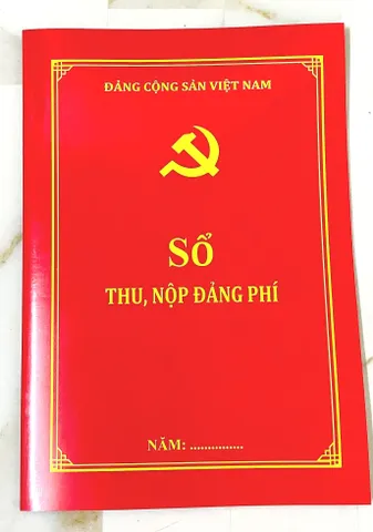 SỔ THU - NỘP ĐẢNG PHÍ ( Mẫu S01/ĐP) SÁCH CHÍNH GỐC