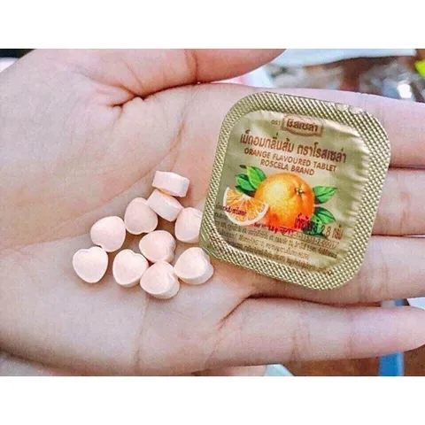 2 GÓI Kẹo VITAMIN C Thái Lan gói 24 vỉ