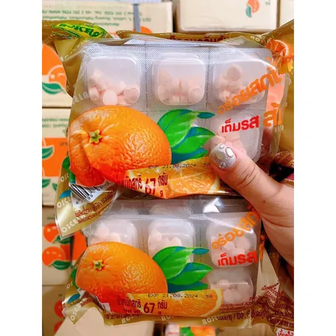 2 GÓI Kẹo VITAMIN C Thái Lan gói 24 vỉ