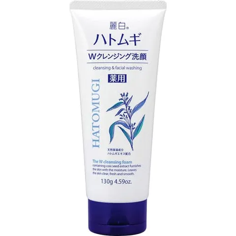 Sữa rửa mặt Ý Dĩ Nhật Bản 130g ngừa mụn, trắng da, dưỡng ẩm