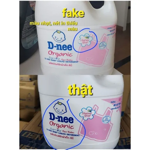 Nước giặt Dnee nội địa Thái Lan 3000ml mẫu mới, cam kết chính hãng, an toàn cho trẻ sơ sinh